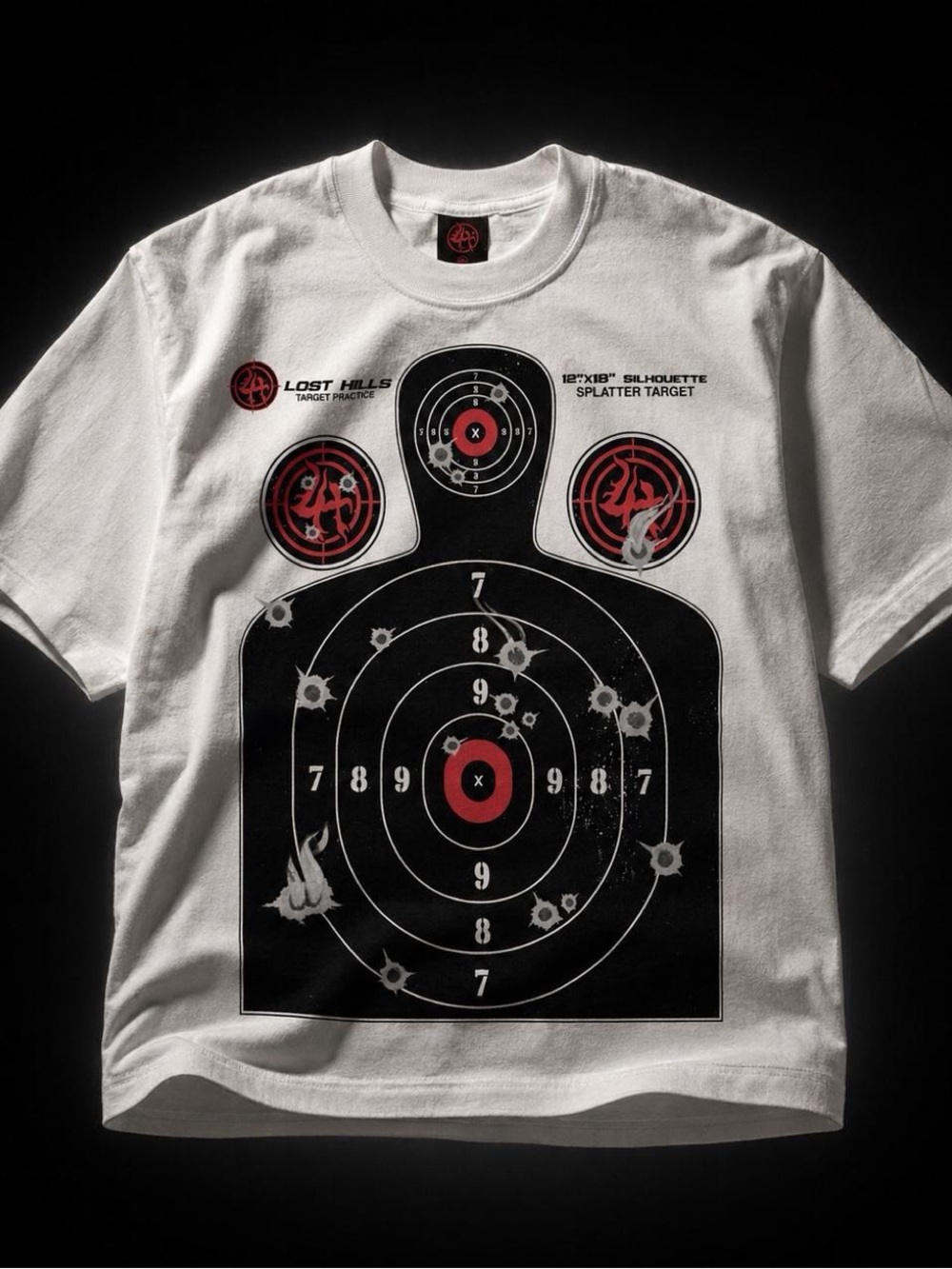 Lost Hills Target Practice Graphic Tee - Size XL - NWT